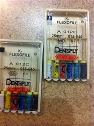 Dentsply Maillefer K-Flexofile Endodontic Dental Files 10 Packs All Sizes