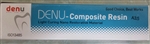 Denu Dental Composite Resin Light Cure 4g Nano Filler Like 3M Dentsply Kerr, A1, A2, A3, A3.5, B2