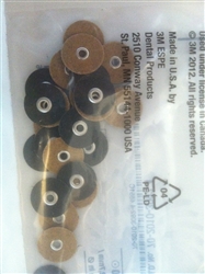 3M ESPE Sof-Lex soflex Discs Coarse 1/2 inch 12.7mm Bag of 30 Dental