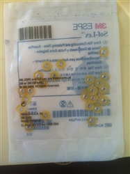 3M ESPE Sof-Lex soflex Discs Super Fine 3/8 inch 9.5mm Bag of 30 Dental Orange