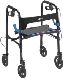 Drive Clever-Lite Walker with 8" Casters