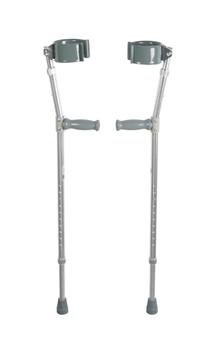 Drive Lightweight Steel Forearm Crutches