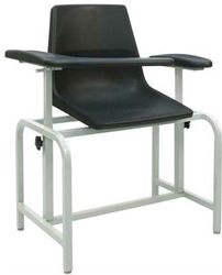 Winco Spirit Blood Drawing Chair, Phlebotomy Chair - Plastic Seat