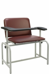 Winco Unity Extra Large Blood Drawing Chair (Phlebotomy Chair) - Padded Vinyl
