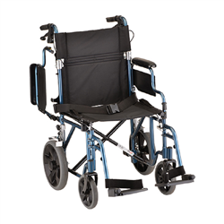 Comet 332 HD w/ Removable Armrests Transport Wheelchair