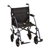 Nova Medical Foldable Lightweight Transport Chair With Removable Wheels