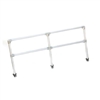 Roll-A-Ramp Removable Aluminum Straight End Handrails