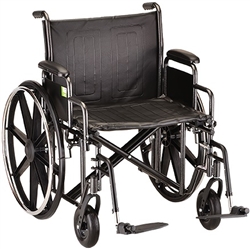 Nova Heavy Duty 22'-24" Steel Wheelchair 5220S 5240S
