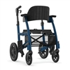 Triumph Prestige All-In-One Rollator - Hybrid Transport Chair Walker