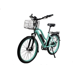 X-Treme Catalina 48 Volt Lithium Powered Electric Step-Through Beach Cruiser Bicycle