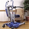 Hoyer Elevate Active Sit-to-Stand Mobile Lift with Removable Foot Tray
