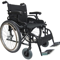 Karman KM-8520-W Lightweight Bariatric Wheelchair