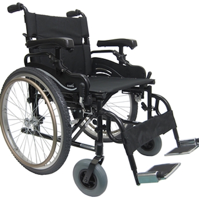 Karman KM-8520-W Lightweight Bariatric Wheelchair