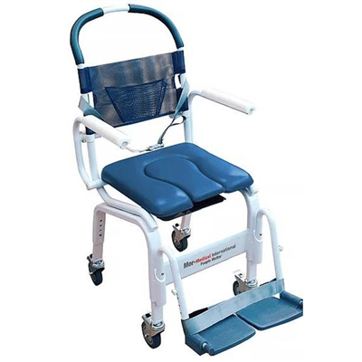 Euro Deluxe Rehab Shower Commode Chair