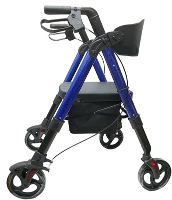 MOBB Aluminum Folding Bariatric Rollator 400lb Cap.