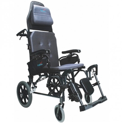 Karman Healthcare V-Seat Ultimate Luxury Reclining Wheelchair