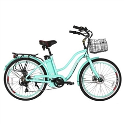 X-Treme Malibu Beach Cruiser 24 Volt Electric Bicycle