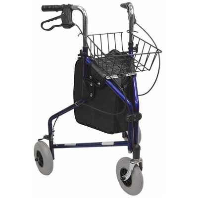 Karman Healthcare R-3600 Tri-Walker 3-Wheel Rollator - 3 Wheel Rollators