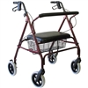 Karman R-4700 Heavy Duty Bariatric Rollator with 8" Wheels,