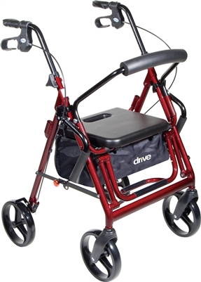 Drive Duet Rollator - Transport Chair Combo