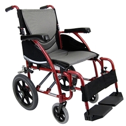 Karman S-Ergo 115-TP Lightweight Folding Transport Wheelchair