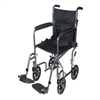 Drive Medical TR37E-SV Steel Transport Chair