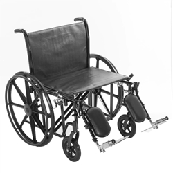 Protekt Titus Heavy Duty Bariatric Wheelchair with Elevating Leg Rests