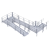 PVI Modular XP Ramp with Handrails, 36 Inches Wide