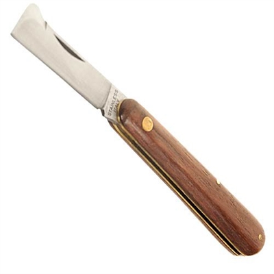 Leonard Folding Budding Grafting Knife Rosewood Handle