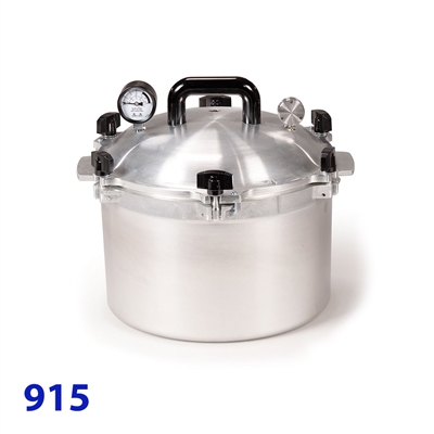 All American 15 1/2 Quart Pressure Canner Model 915