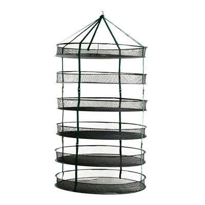 STACK!T Collapsible Mesh Drying Rack w/Clips 3 ft