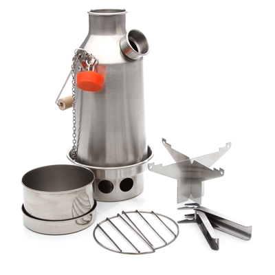 Aluminum Trekker Kelly Kettle Complete Kit