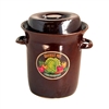 TSM Harvest 5 Liter Fermenting Crock Pot with Crock Stomper