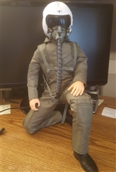 1/3.5 - 1/3 Modern Jet RC Pilot Figure