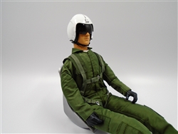 1/4.5 - 1/4 Modern Jet RC Pilot (White Shield/Visor)