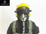 1/5 - 1/6 Modern Jet RC Pilot Figure (Black / Yellow)