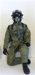 1/5 - 1/6 Modern Jet RC Pilot Figure (Green)