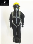 1/7 - 1/8 Modern Jet RC Pilot Figure (Black/ Yellow)