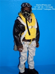 1/5 - 1/6 WWII Tuskegee RC Pilot Figure