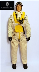 1/7 - 1/8 WWII US Navy RC Pilot Figure