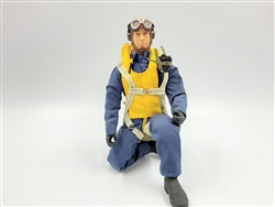 1/5 - 1/6 WWII US Navy Gunner RC Pilot Figure