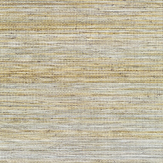 Elitis Panama VP 710 09.   Prairie yellow infused color sisal stripe vinyl textured wallpaper.  Click for details and checkout >>