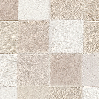 Elitis Indomptee VP 619 01.  Tan checker design faux fur embossed wallpaper.  Click for details and checkout >>