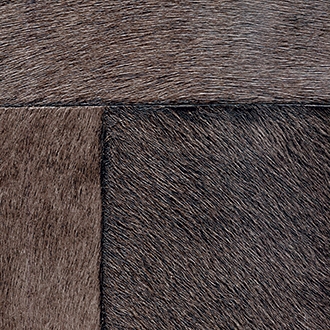 Elitis Indomptee VP 618 14.  Charred brown faux fur embossed wallpaper.  Click for details and checkout >>