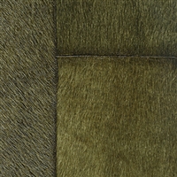 Elitis Indomptee VP 618 15.  Hunter green faux fur embossed wallpaper.  Click for details and checkout >>