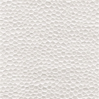 Elitis Isis RM 612 01.  Silver peal corrugated metallic wallpaper.  Click for details and checkout >>