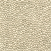 Elitis Isis RM 612 12.  Neutral tone corrugated metallic wallpaper.  Click for details and checkout >>