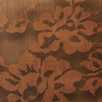 Elitis Paradisio Palazzo RM 609 75.  Metallic brown floral handmade wallpaper.  Click for details and checkout >>