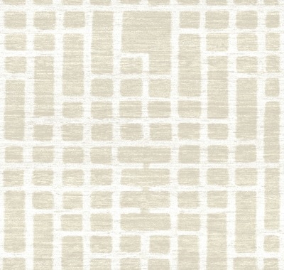Elitis Talamone VP 853 01.  Ivory geometric textured wallpaper.  Click for details and checkout >>