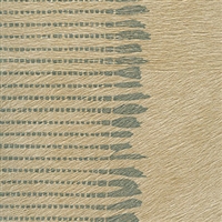 Elitis Memoires Parure VP 658 29.  Golden brown with gray stripe faux horsehide wallpaper.  Click for details and checkout >>